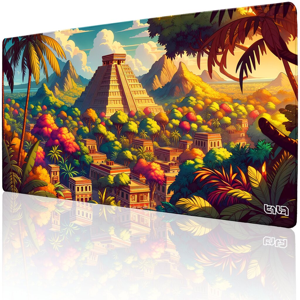 Hiirimatto City of the Maya 100x50 hinta ja tiedot | Pelien oheistuotteet | hobbyhall.fi