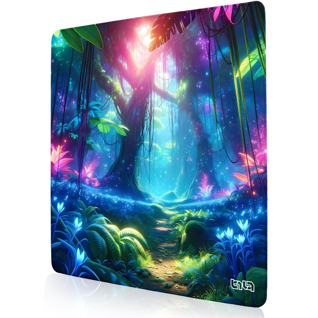 Hiirimatto Cosmic Forest 50x50 hinta ja tiedot | Pelien oheistuotteet | hobbyhall.fi