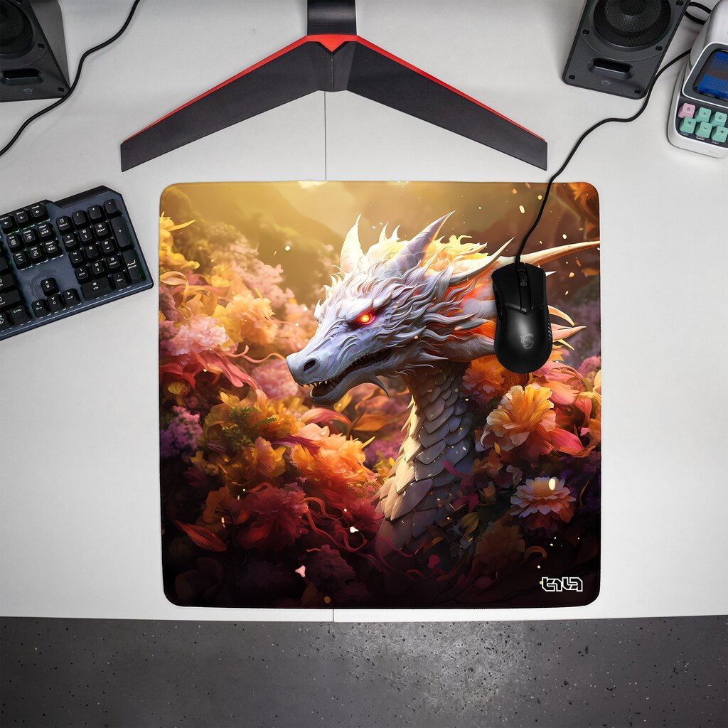 Hiirimatto Colorful Dragon 50x50 hinta ja tiedot | Pelien oheistuotteet | hobbyhall.fi