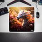 Hiirimatto Colorful Dragon 50x50 hinta ja tiedot | Pelien oheistuotteet | hobbyhall.fi