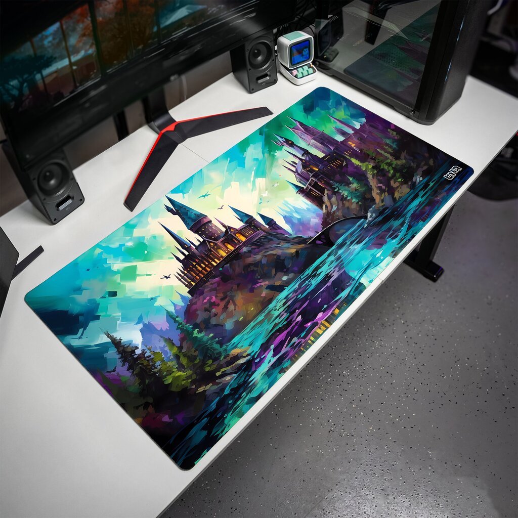 Hiirimatto Painted Castle 100x50 hinta ja tiedot | Pelien oheistuotteet | hobbyhall.fi