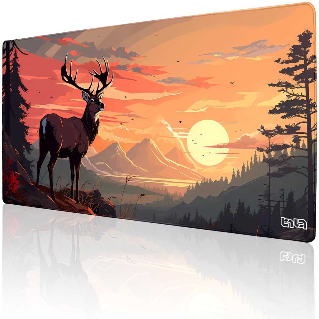 Hiirimatto Deer in the Reserve 100x50 hinta ja tiedot | Pelien oheistuotteet | hobbyhall.fi