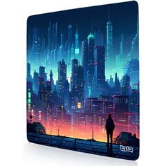 Hiirimatto Retro Cyberpunk 50x50 hinta ja tiedot | Pelien oheistuotteet | hobbyhall.fi