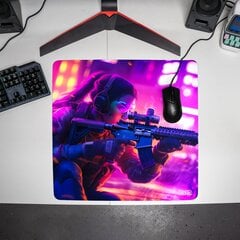 Hiirimatto Neon Shooter 50x50 hinta ja tiedot | Pelien oheistuotteet | hobbyhall.fi