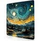 Hiirimatto Night Star Swirls 50x50 hinta ja tiedot | Pelien oheistuotteet | hobbyhall.fi