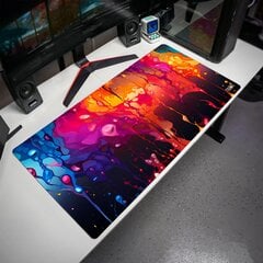 Hiirimatto Colorful Droplets 100x50 hinta ja tiedot | Pelien oheistuotteet | hobbyhall.fi