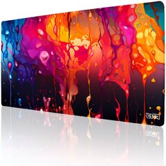 Hiirimatto Colorful Droplets 100x50 hinta ja tiedot | Pelien oheistuotteet | hobbyhall.fi