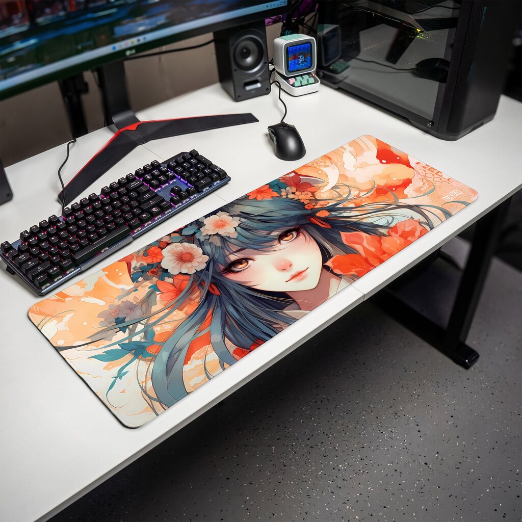 Hiirimatto Kitsune 80x30 hinta ja tiedot | Pelien oheistuotteet | hobbyhall.fi