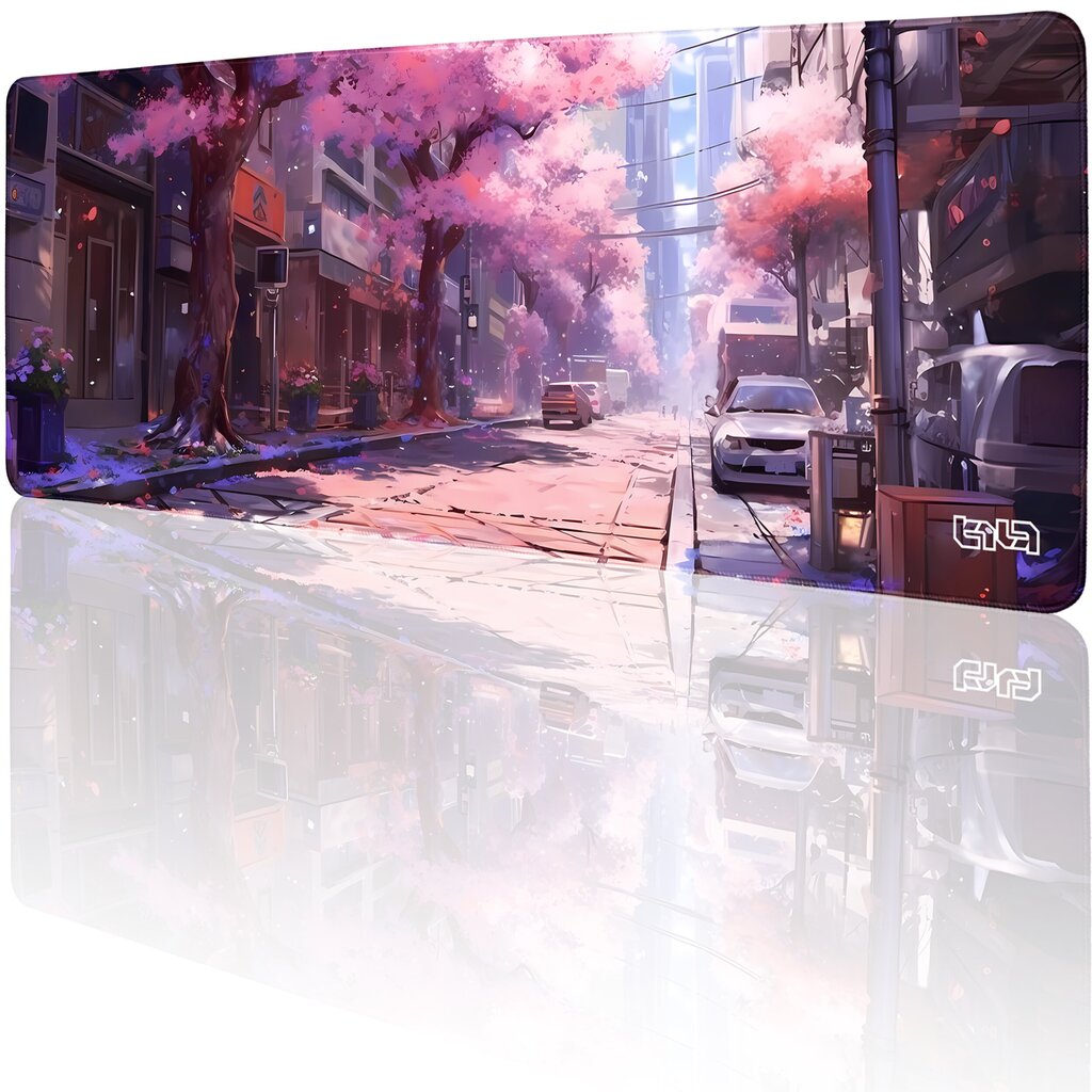 Hiirimatto Sakura City 80x30 hinta ja tiedot | Pelien oheistuotteet | hobbyhall.fi