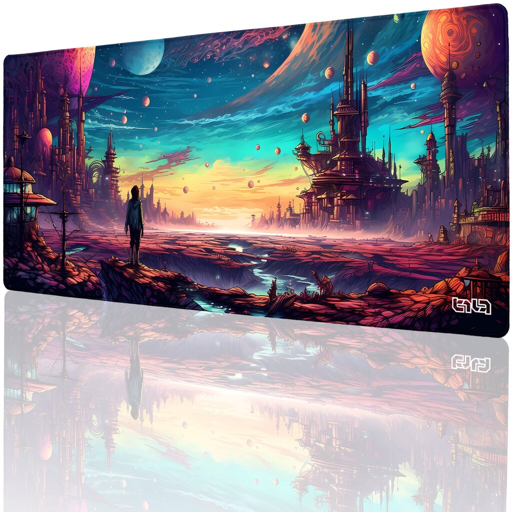 Hiirimatto Cosmic Discoveries 90x40 hinta ja tiedot | Pelien oheistuotteet | hobbyhall.fi