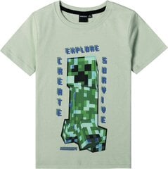 MINECRAFT Creeper T-paita, musta hinta ja tiedot | Poikien paidat | hobbyhall.fi