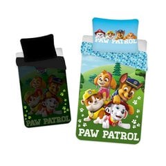 Lasten pimeässä hohtava vuodevaatteet setti Paw Patrol 140x200, 2 osaa hinta ja tiedot | Vuodevaatteet lapsille | hobbyhall.fi