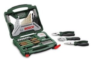 Bosch X-line-setti Titanium 70-osainen hinta ja tiedot | Käsityökalut | hobbyhall.fi