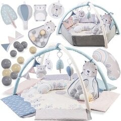 MoMi PASTEL 3in1 opetusmatto lasten leikkikehälle hinta ja tiedot | Leikkimatot | hobbyhall.fi