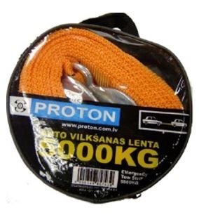 Hinausköysi PROTON, 4 m., 5000 kg hinta ja tiedot | Lisätarvikkeet autoiluun | hobbyhall.fi