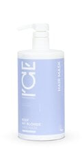 Keltaisia ​​sävyjä neutraloiva hiusnaamio Natura Siberica Ice Keep My Blonde Hair Mask, 750ml hinta ja tiedot | Naamiot, öljyt ja seerumit | hobbyhall.fi