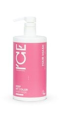 Naamio värjätyille hiuksille Natura Siberica Ice Keep My Color Hair Mask, 750ml hinta ja tiedot | Naamiot, öljyt ja seerumit | hobbyhall.fi