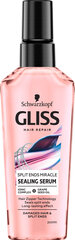 Hiusseerumi Gliss Split Ends, 3 x 75 ml hinta ja tiedot | Naamiot, öljyt ja seerumit | hobbyhall.fi