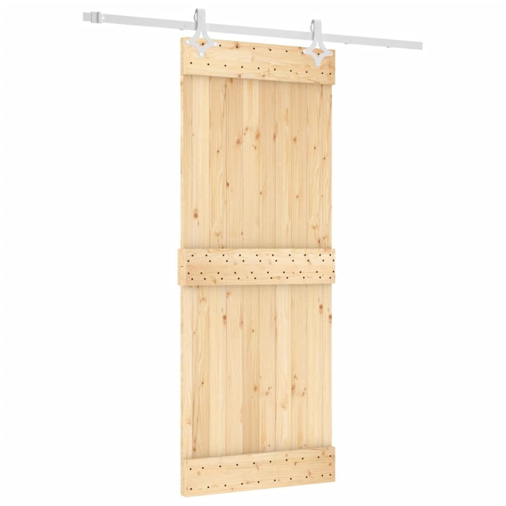 Liukuovi vidaXL varustesarjalla 80x210cm hinta ja tiedot | Sisäovet | hobbyhall.fi