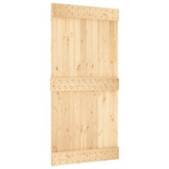 Liukuovi sisäovi vidaXL varustesarjalla 100x210cm hinta ja tiedot | Sisäovet | hobbyhall.fi