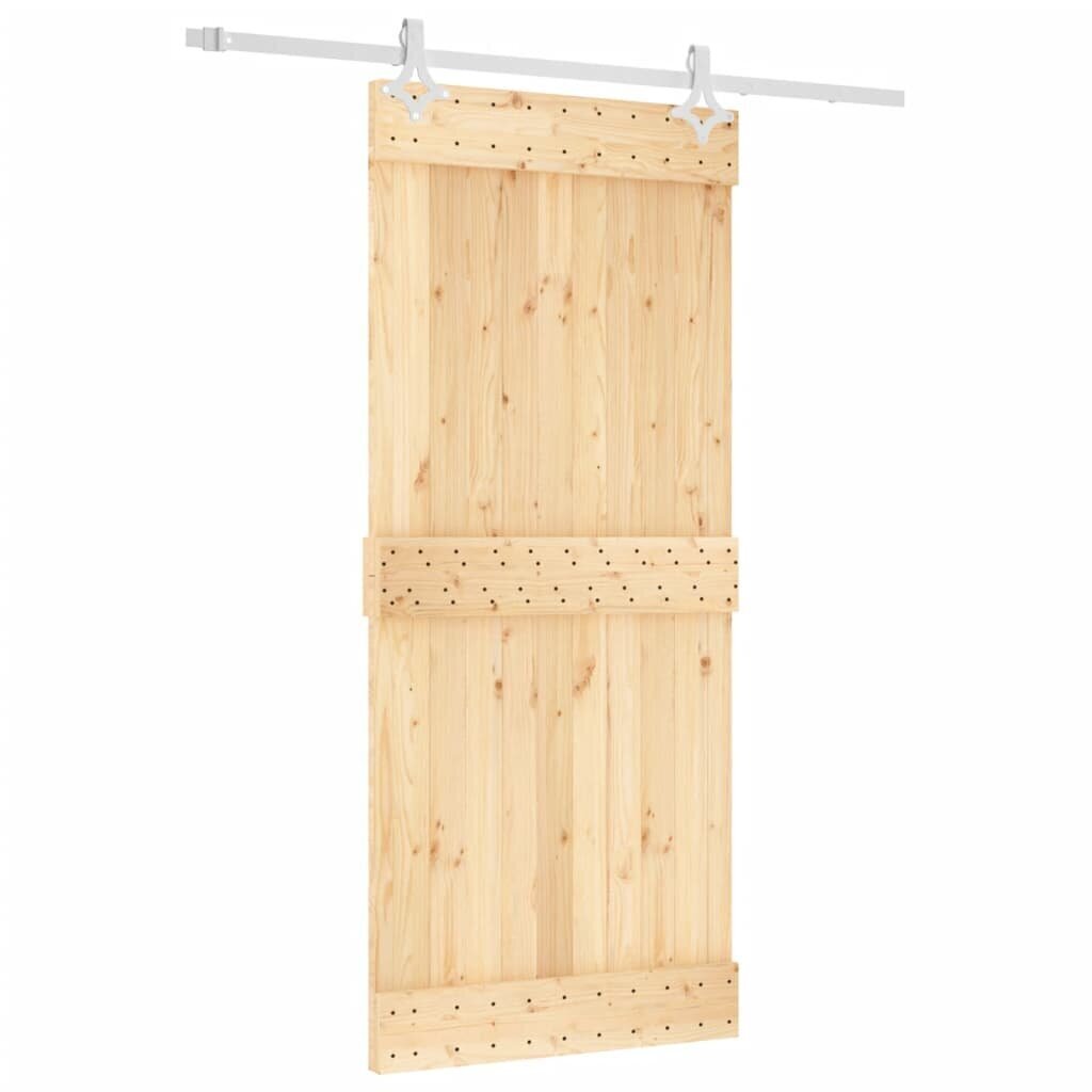 Liukuovi vidaXL varustesarjalla 90x210cm hinta ja tiedot | Sisäovet | hobbyhall.fi