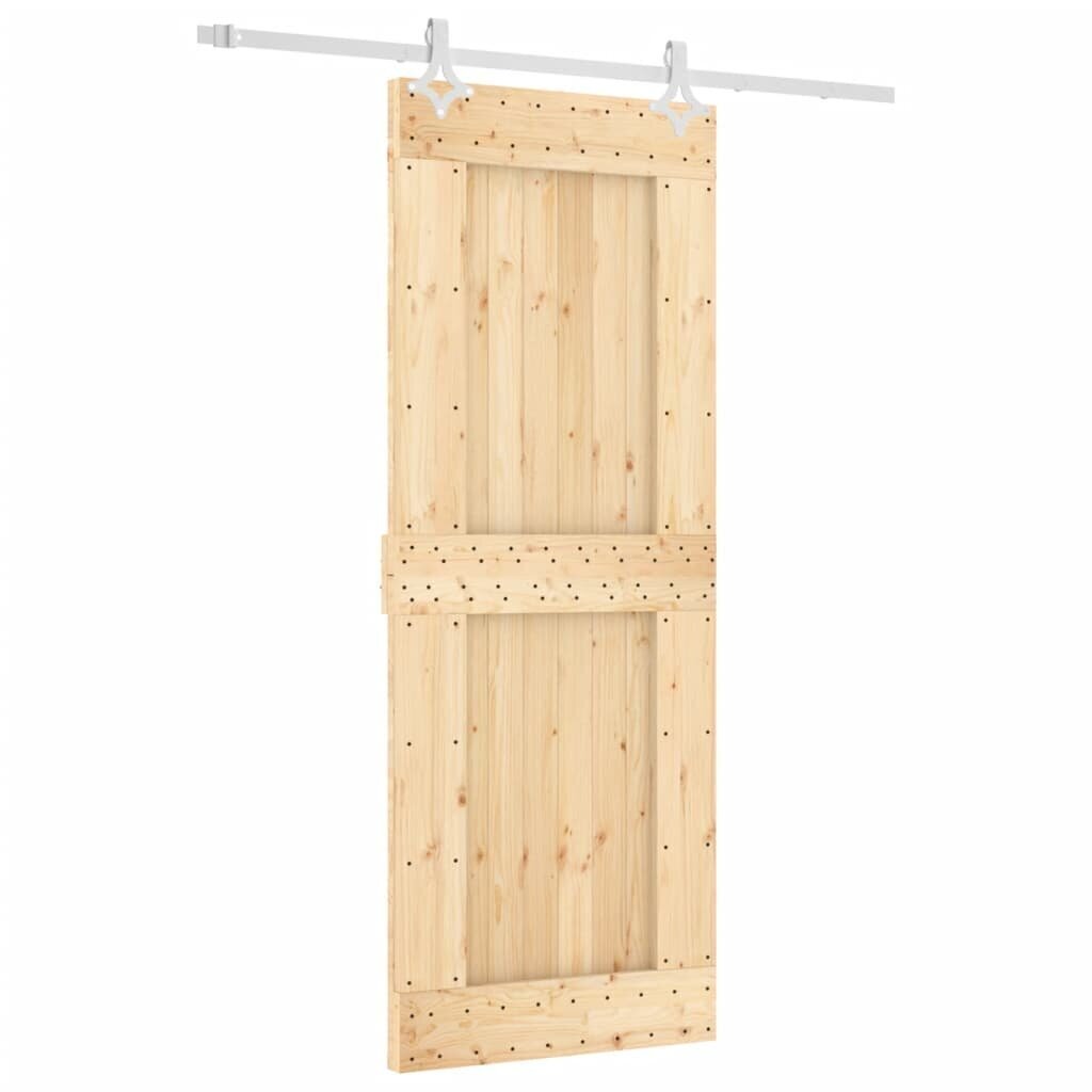 Liukuovi vidaXL varustesarjalla 80x210cm hinta ja tiedot | Sisäovet | hobbyhall.fi