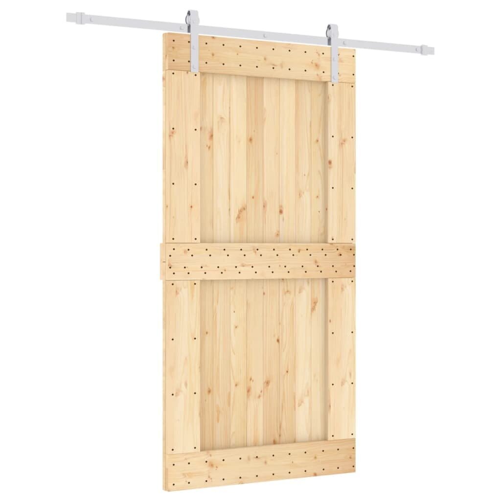 Liukuovi vidaXL varustesarjalla 100x210cm hinta ja tiedot | Sisäovet | hobbyhall.fi