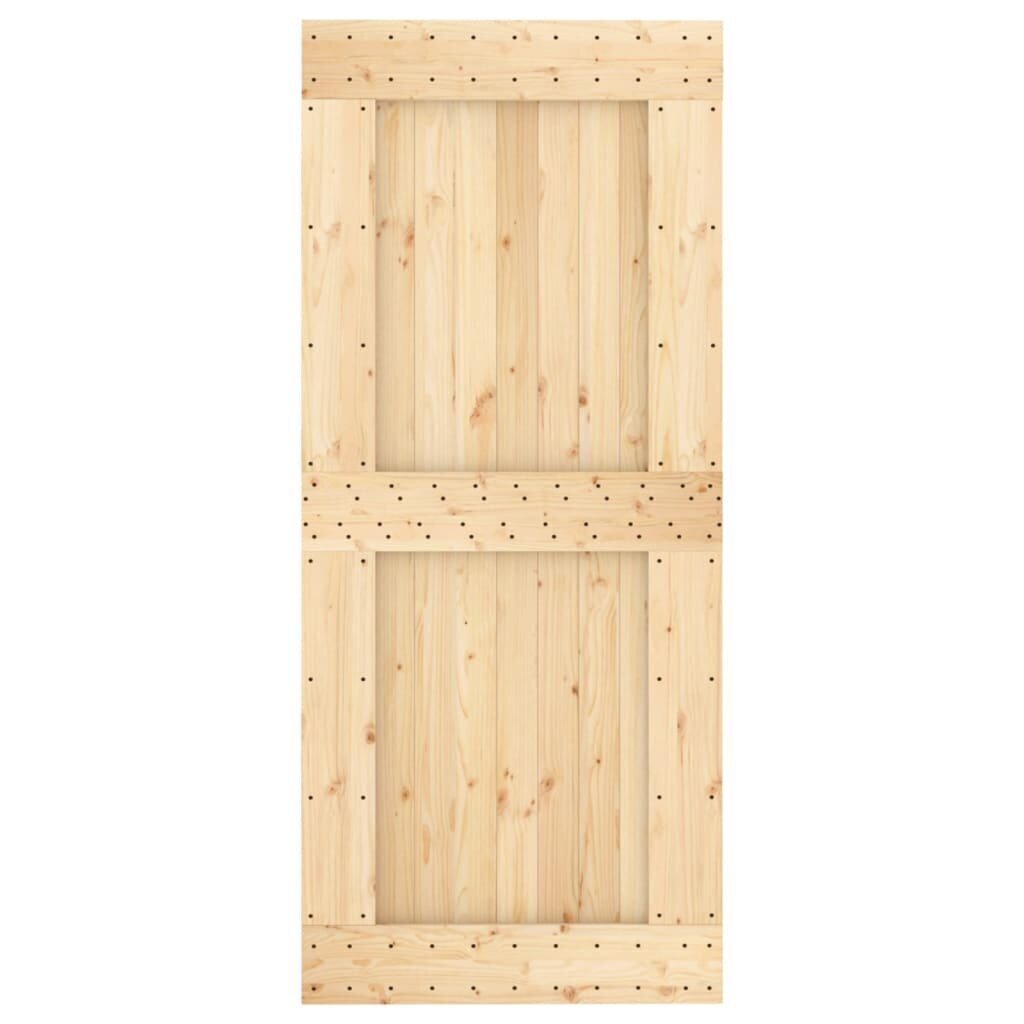 Liukuovi vidaXL varustesarjalla 90x210cm hinta ja tiedot | Sisäovet | hobbyhall.fi