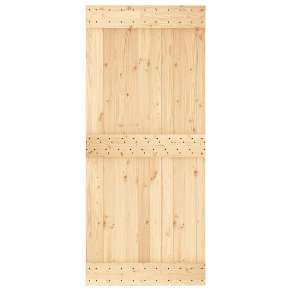 Liukuovi vidaXL varustesarjalla 90x210cm hinta ja tiedot | Sisäovet | hobbyhall.fi