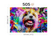 Puinen palapeli ainutlaatuisilla elementeillä Wooden Puzzle Pop Art Yorkshire Terrier – 505 pcs hinta ja tiedot | Palapelit | hobbyhall.fi