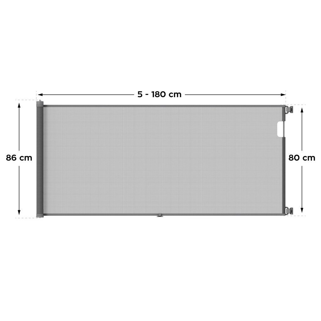 Portti Guardian 1.8 Harmaa hinta ja tiedot | Lasten turvallisuus | hobbyhall.fi