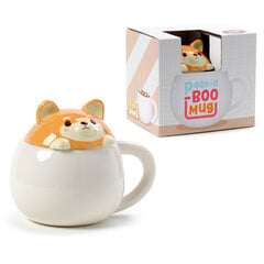 Keraaminen muki kannella Shiba Inu Dog hinta ja tiedot | Hauskat mukit | hobbyhall.fi