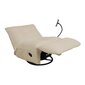 Nojatuoli - recliner Home4you, 82x100x92 cm, valkoinen hinta ja tiedot | Nojatuolit | hobbyhall.fi