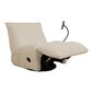 Nojatuoli - recliner Home4you, 82x100x92 cm, valkoinen hinta ja tiedot | Nojatuolit | hobbyhall.fi