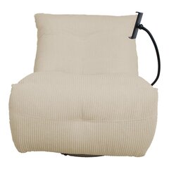 Nojatuoli - recliner Home4you, 82x100x92 cm, valkoinen hinta ja tiedot | Nojatuolit | hobbyhall.fi