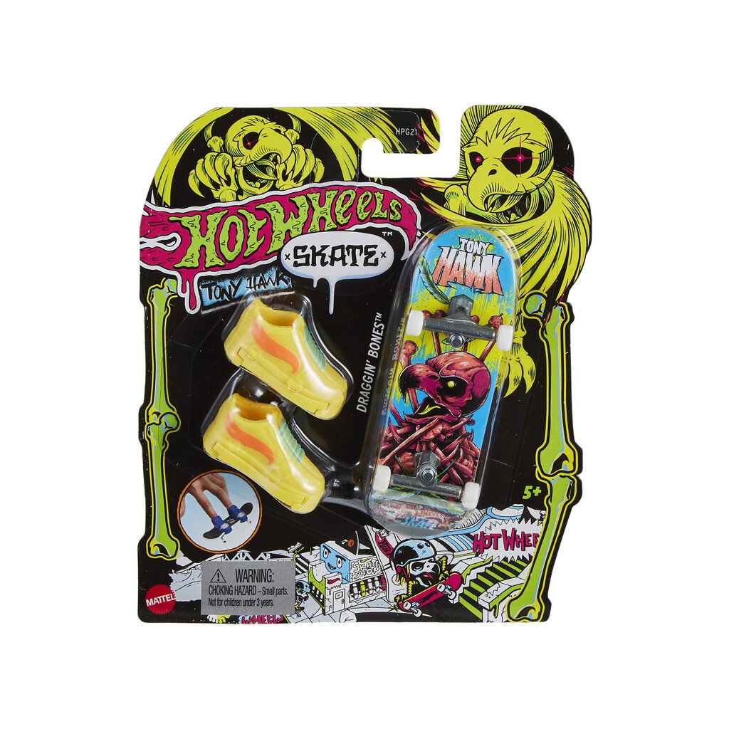 Sormiskeittisetti Finger Skate Hot Wheels® Tony Hawk HPG21 hinta ja tiedot | Tyttöjen lelut | hobbyhall.fi