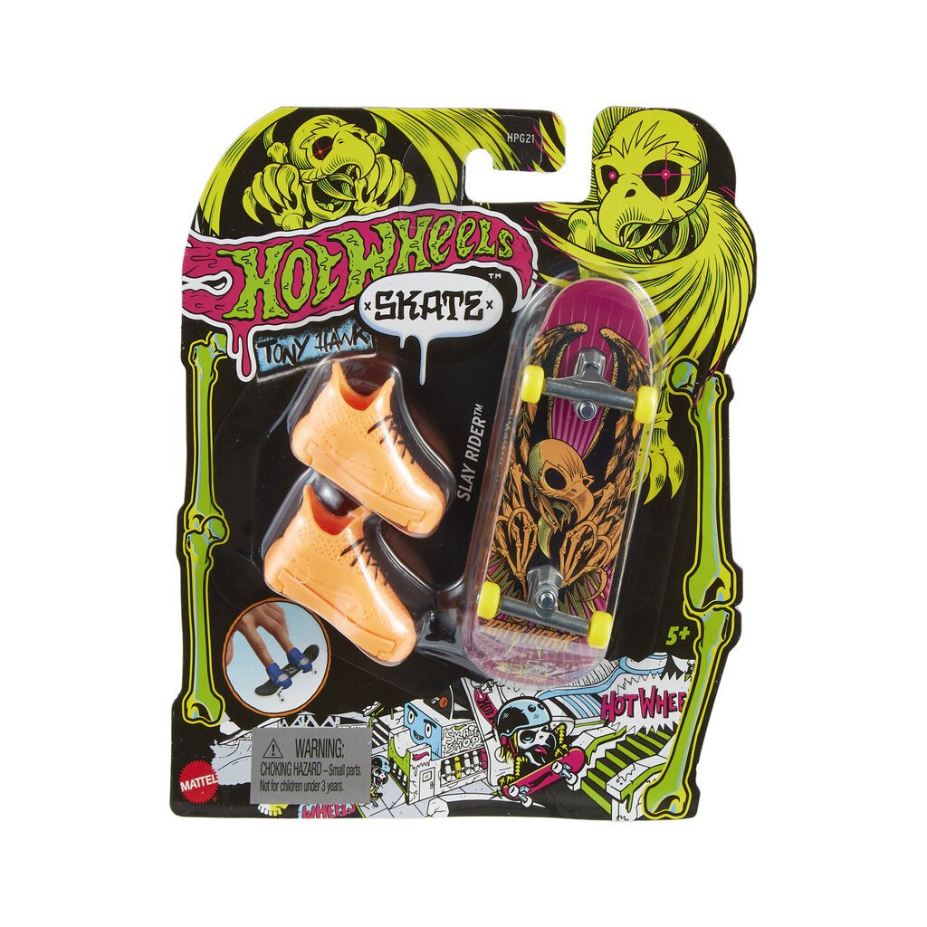 Sormiskeittisetti Finger Skate Hot Wheels® Tony Hawk HPG21 hinta ja tiedot | Tyttöjen lelut | hobbyhall.fi