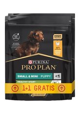 Purina Pro Plan Healthy Start pienille ja minirotuisille nuorille koirille kanalla, 2x700g hinta ja tiedot | Koiran kuivaruoka | hobbyhall.fi