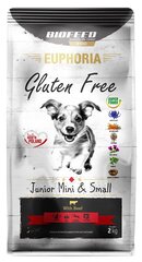 Biofeed Euphoria Gluten Free jauniems mažų ir mini veislių šunims su jautiena, 2 kg hinta ja tiedot | Koiran kuivaruoka | hobbyhall.fi