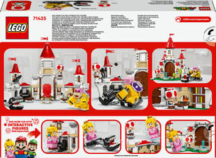 71435 LEGO® Super Mario taistelu Royn kanssa Peach Castlessa hinta ja tiedot | LEGOT ja rakennuslelut | hobbyhall.fi