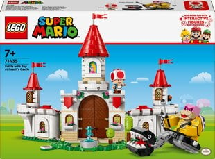 71435 LEGO® Super Mario taistelu Royn kanssa Peach Castlessa hinta ja tiedot | LEGOT ja rakennuslelut | hobbyhall.fi