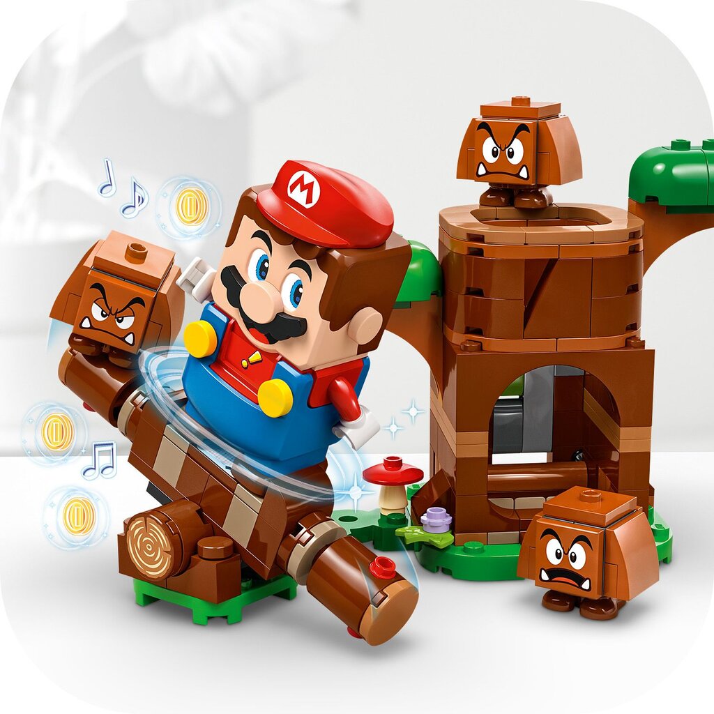 71433 LEGO® Super Mario Goombas leikkikenttä hinta ja tiedot | LEGOT ja rakennuslelut | hobbyhall.fi