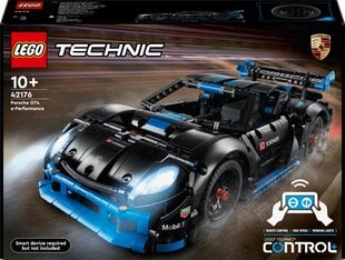 42176 LEGO® Technic Porsche GT4 e-Performance Kilpa-auto hinta ja tiedot | LEGOT ja rakennuslelut | hobbyhall.fi