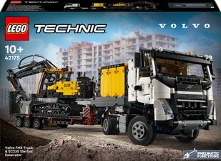 42175 LEGO® Technic Volvo FMX Truck ja Volvo EC230 sähköinen kaivinkone hinta ja tiedot | LEGOT ja rakennuslelut | hobbyhall.fi