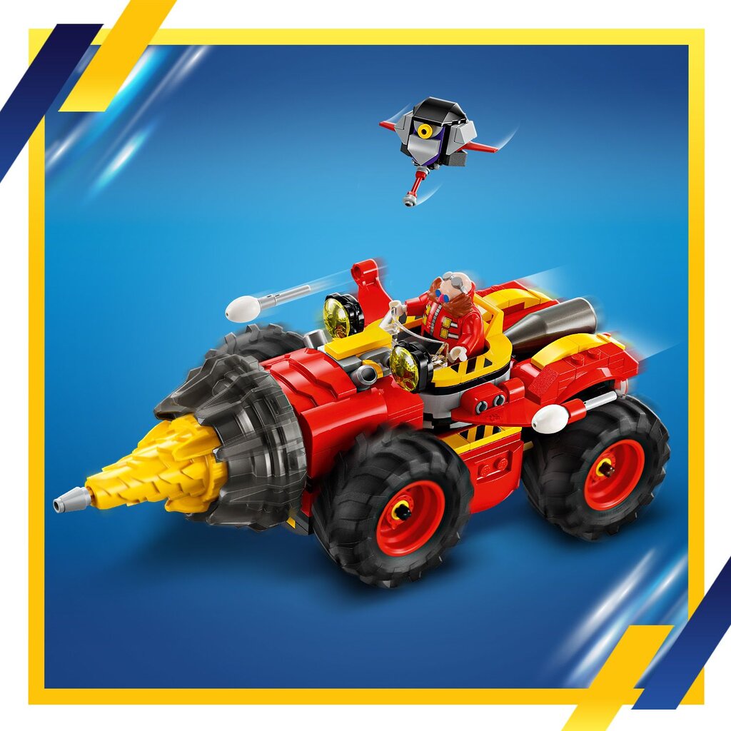 76999 LEGO® Sonic the Hedgehog Super Sonic vs Egg Driller hinta ja tiedot | LEGOT ja rakennuslelut | hobbyhall.fi