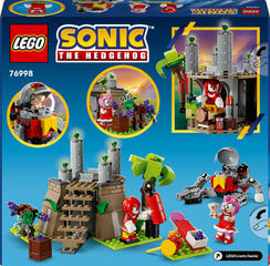 76998 LEGO® Sonic the Hedgehog Knuckles ja Master Emerald temppeli hinta ja tiedot | LEGOT ja rakennuslelut | hobbyhall.fi