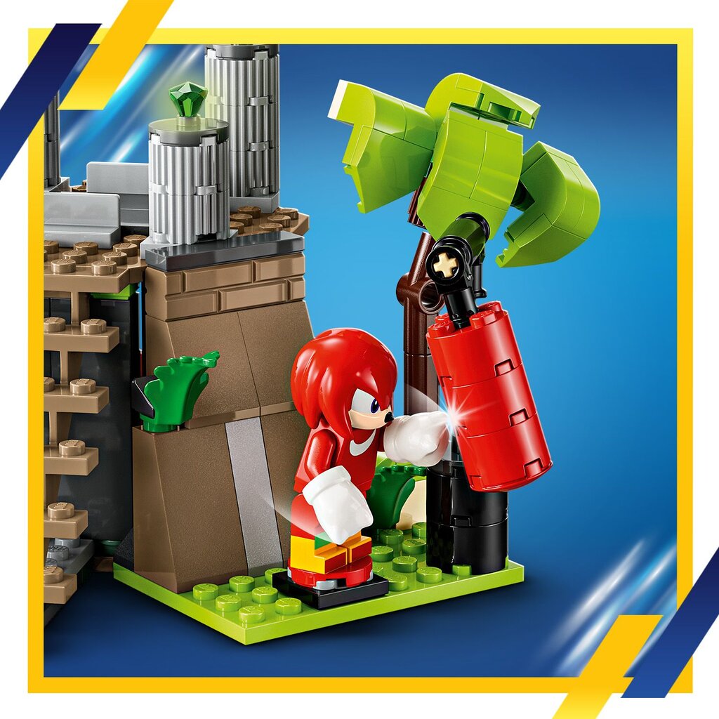 76998 LEGO® Sonic the Hedgehog Knuckles ja Master Emerald temppeli hinta ja tiedot | LEGOT ja rakennuslelut | hobbyhall.fi