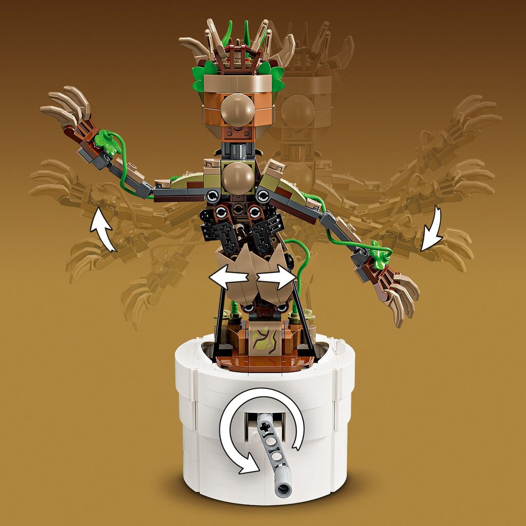 76297 LEGO® Marvel Dancing Groot hinta ja tiedot | LEGOT ja rakennuslelut | hobbyhall.fi