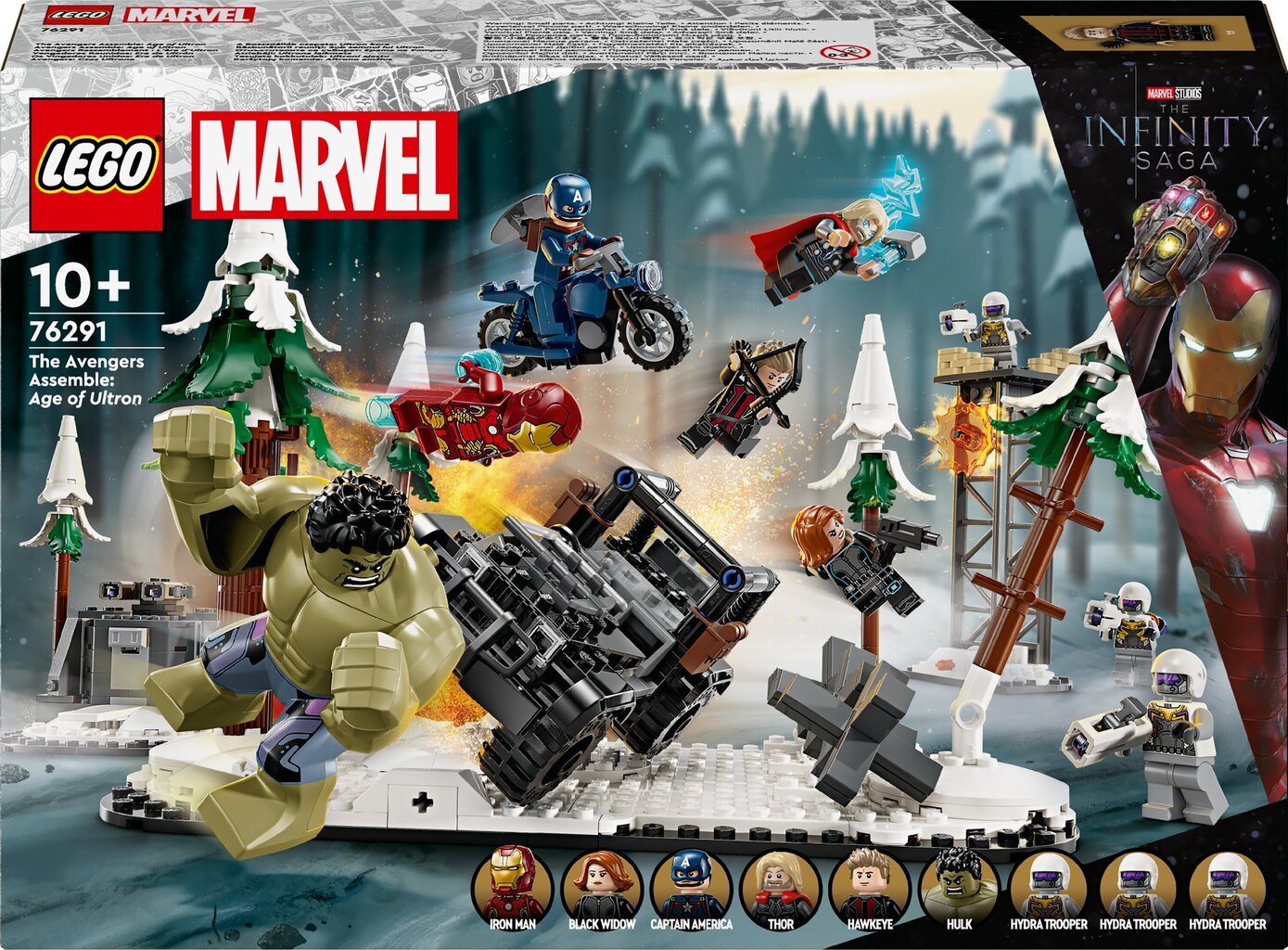 76291 LEGO® Marvel Avengers: Age of Ultron hinta ja tiedot | LEGOT ja rakennuslelut | hobbyhall.fi