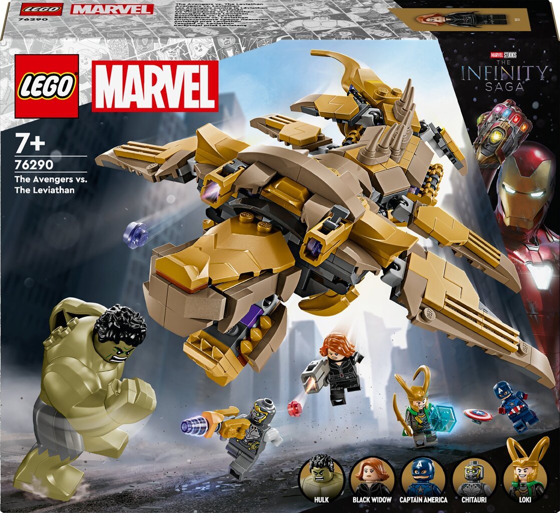 76290 LEGO® Marvel Avengers vs. Leviathan hinta ja tiedot | LEGOT ja rakennuslelut | hobbyhall.fi